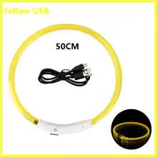 Rechargeable Luminous Collar Adjustable Led Glowing Dog