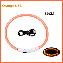 Rechargeable Luminous Collar Adjustable Led Glowing Dog