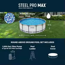 Swimming Pool Set with Filter Pump