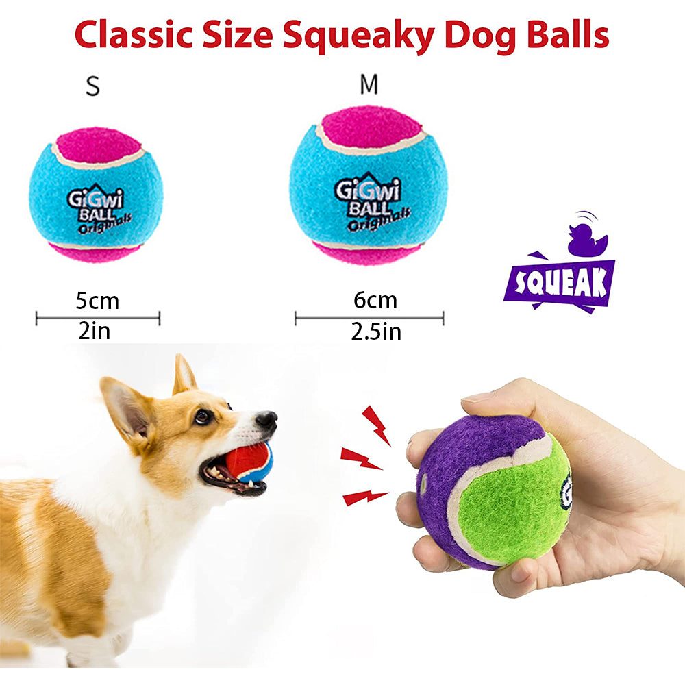 Pet Dog Squeaky Tennis Ball