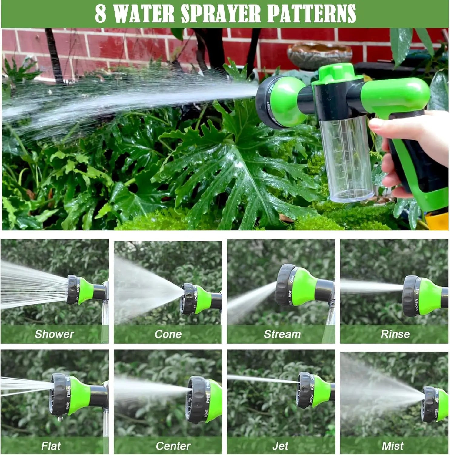 8-in-1 Dog Wash Sprayer