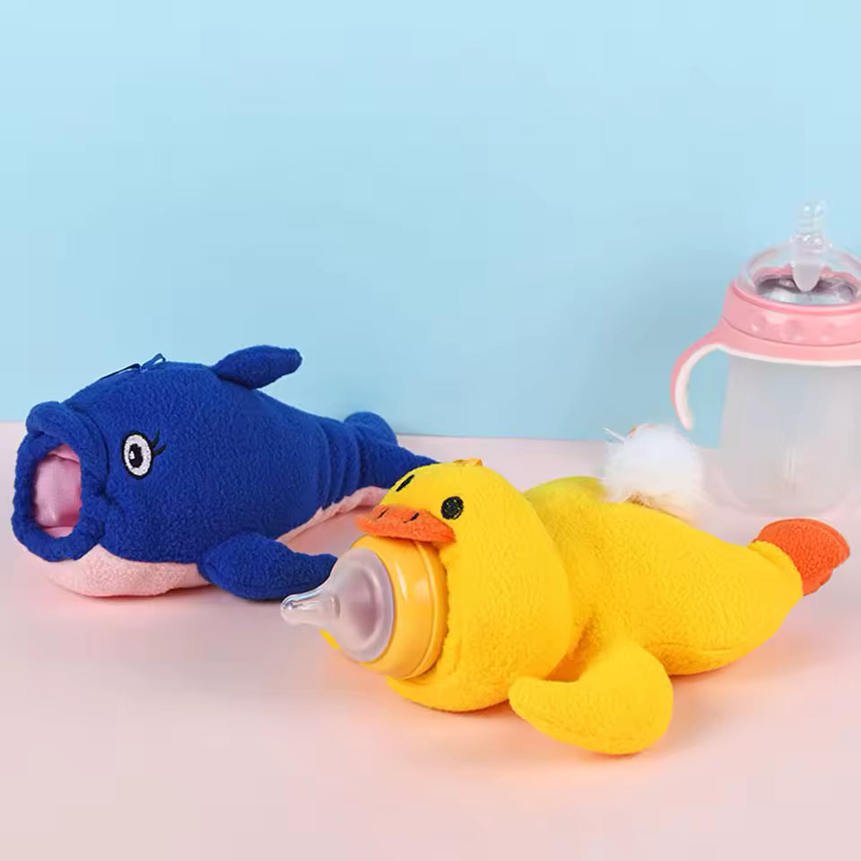 Cute Plush Feeding Bottles Bag Milk Wate Bottle