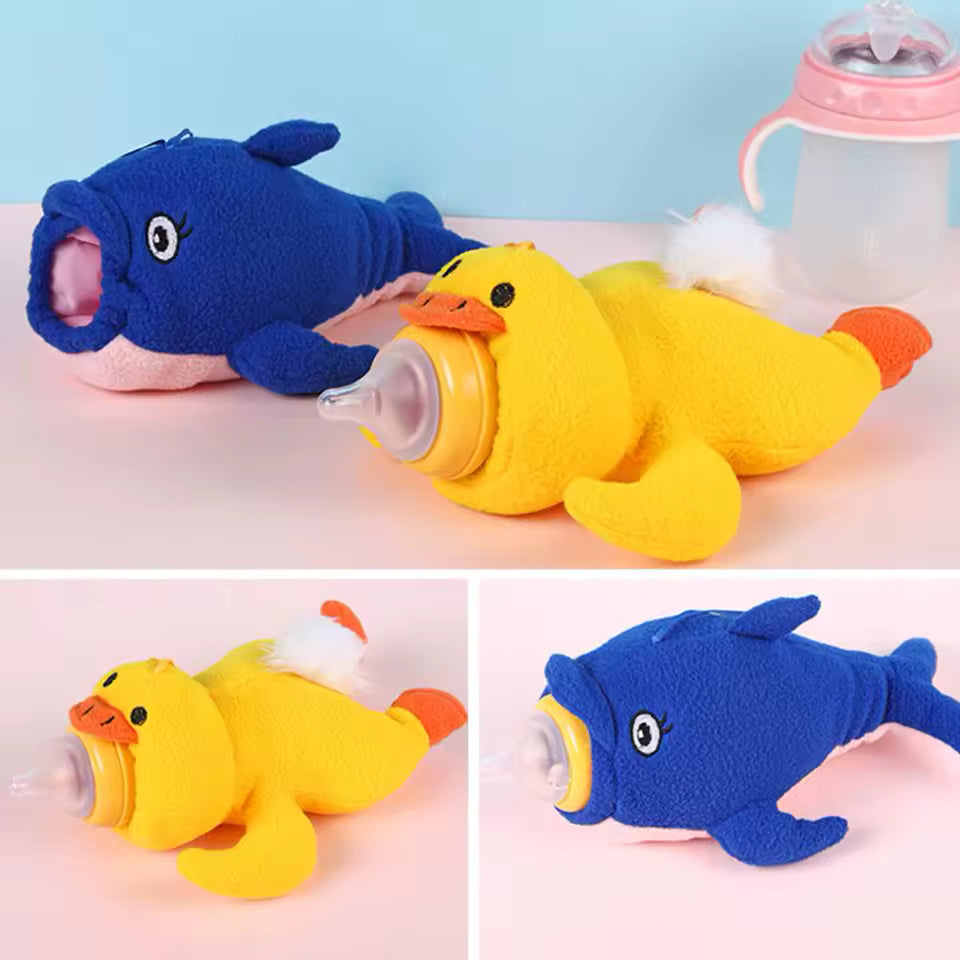 Cute Plush Feeding Bottles Bag Milk Wate Bottle