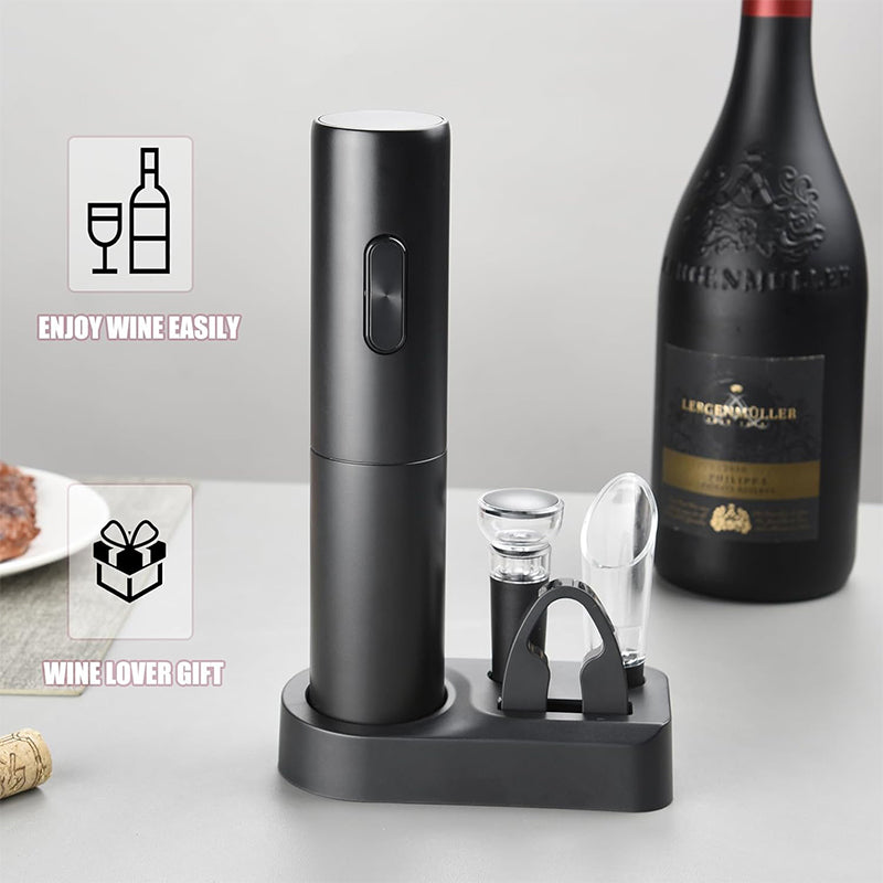 Electric Wine Opener Automatic Corkscrew Battery Wine
